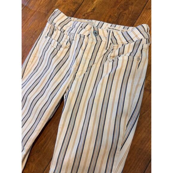 Pilcro & Letterpress Anthropologie High rise boot cut striped pants - Picture 2 of 7